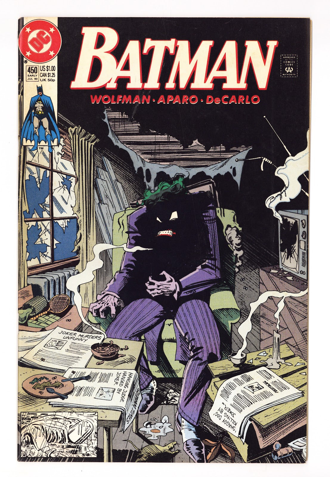Batman Vol 1 450 High Grade (1990) 