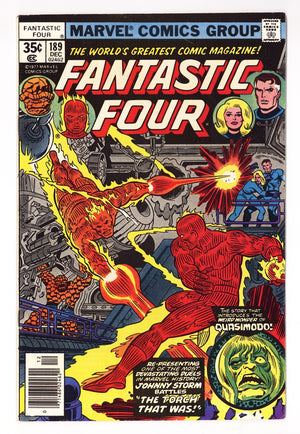 Fantastic Four Vol 1 189 Low Grade (1977)