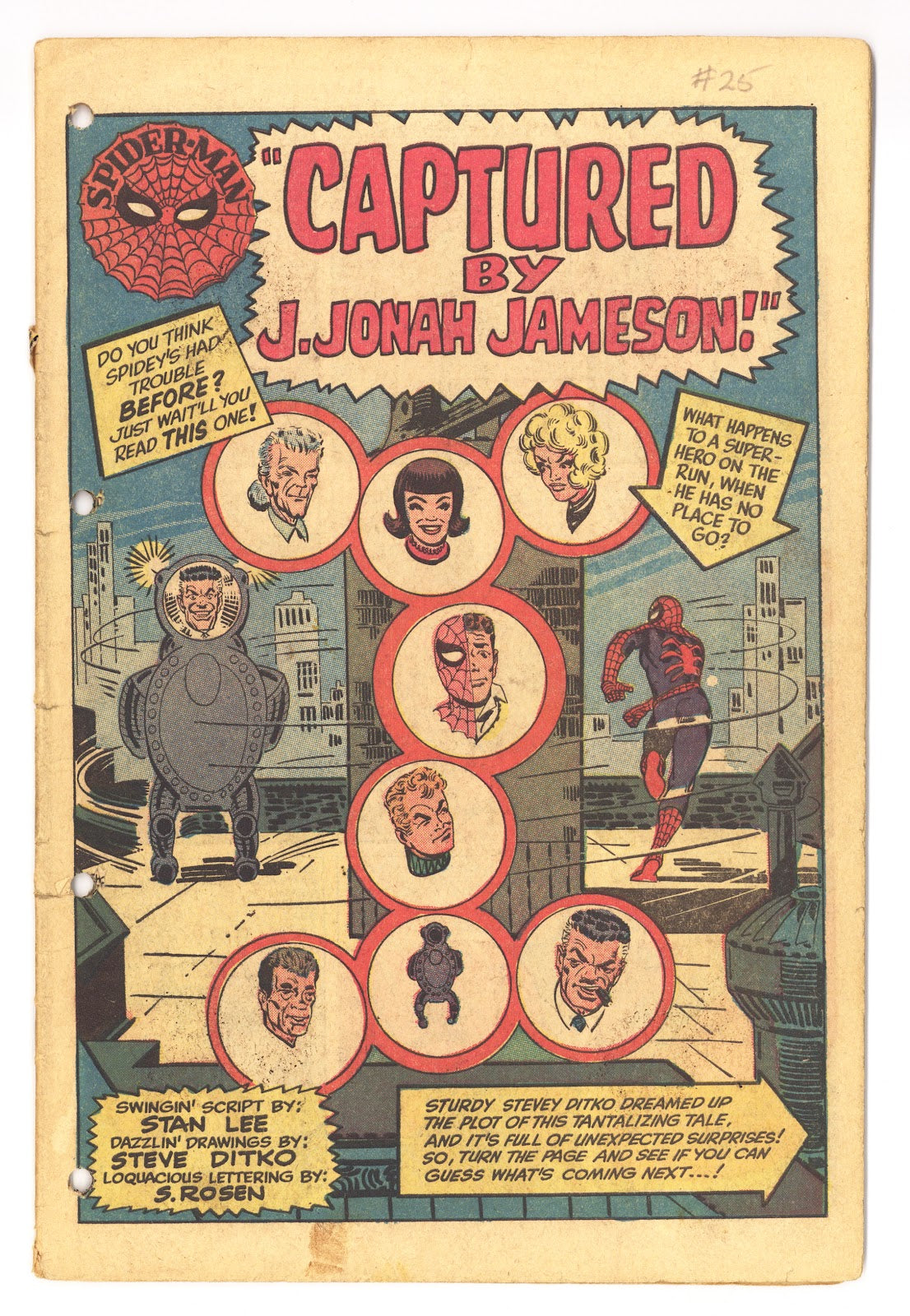 The Amazing Spider-Man Vol 1 25 Coverless (1965) 