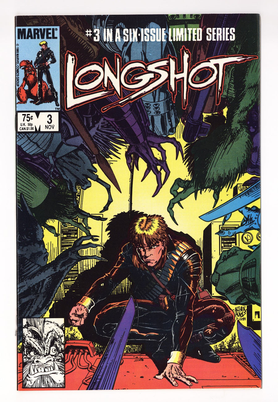 Longshot Vol 1 3  VF/NM (9.0)   (1985)     