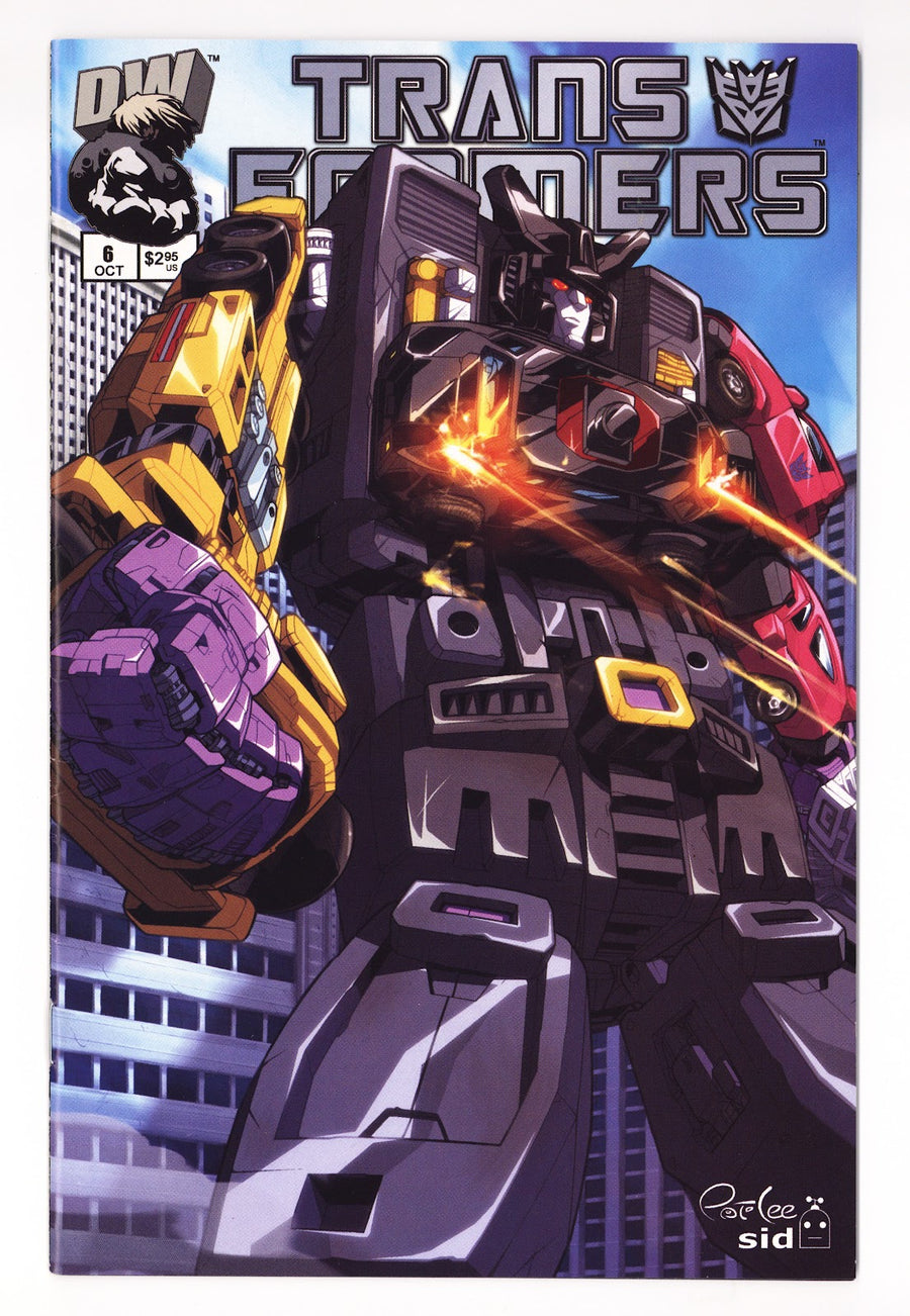 Transformers: Generation 1 Vol 1 6  Mid Grade   (2002) Decepticons  Variant  