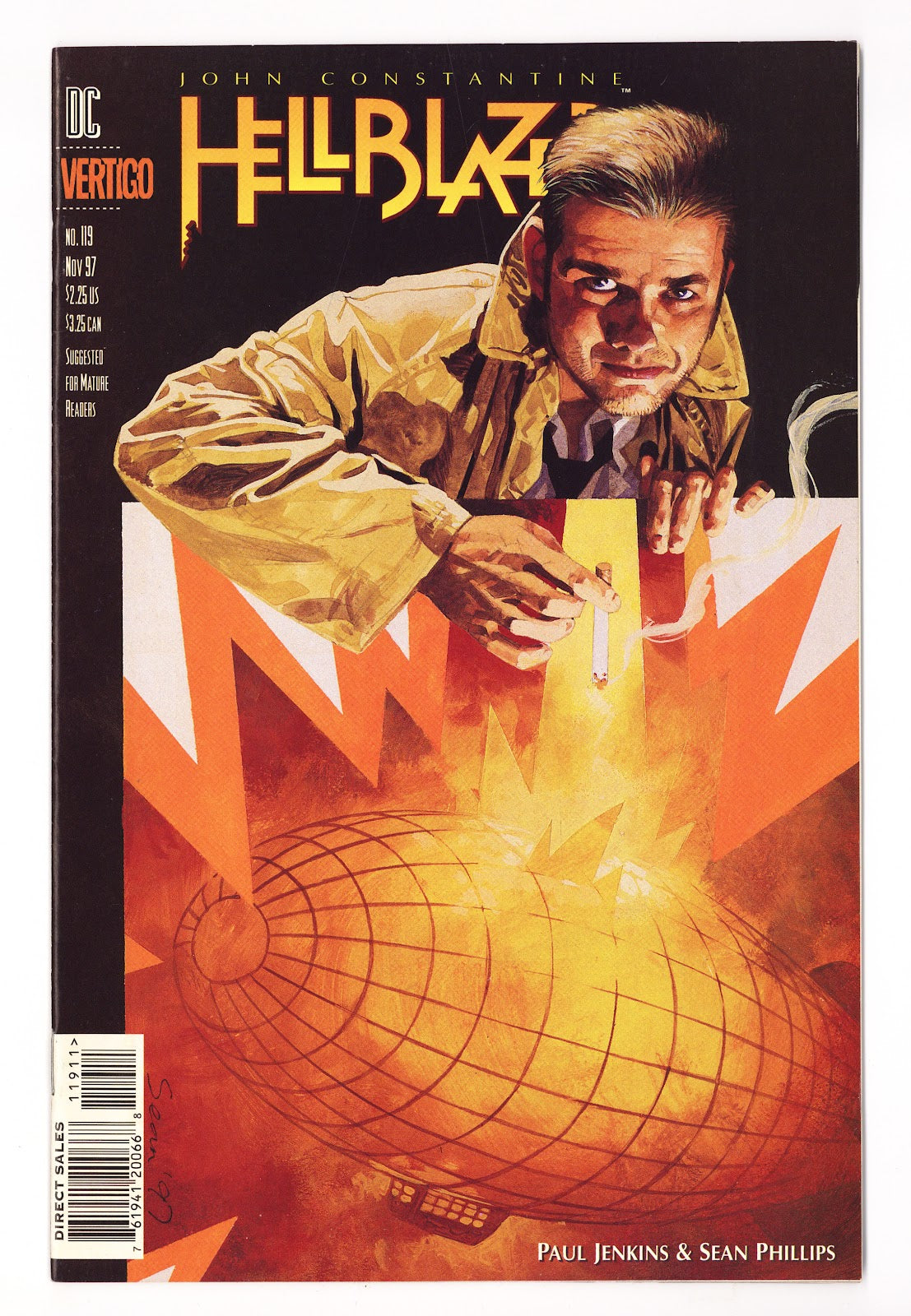 Hellblazer Vol 1 119 High Grade (1997) 