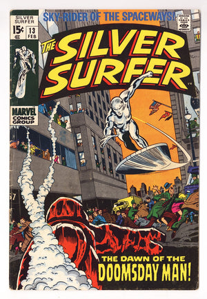 The Silver Surfer Vol 1 13 VG- (3.5) (1970)