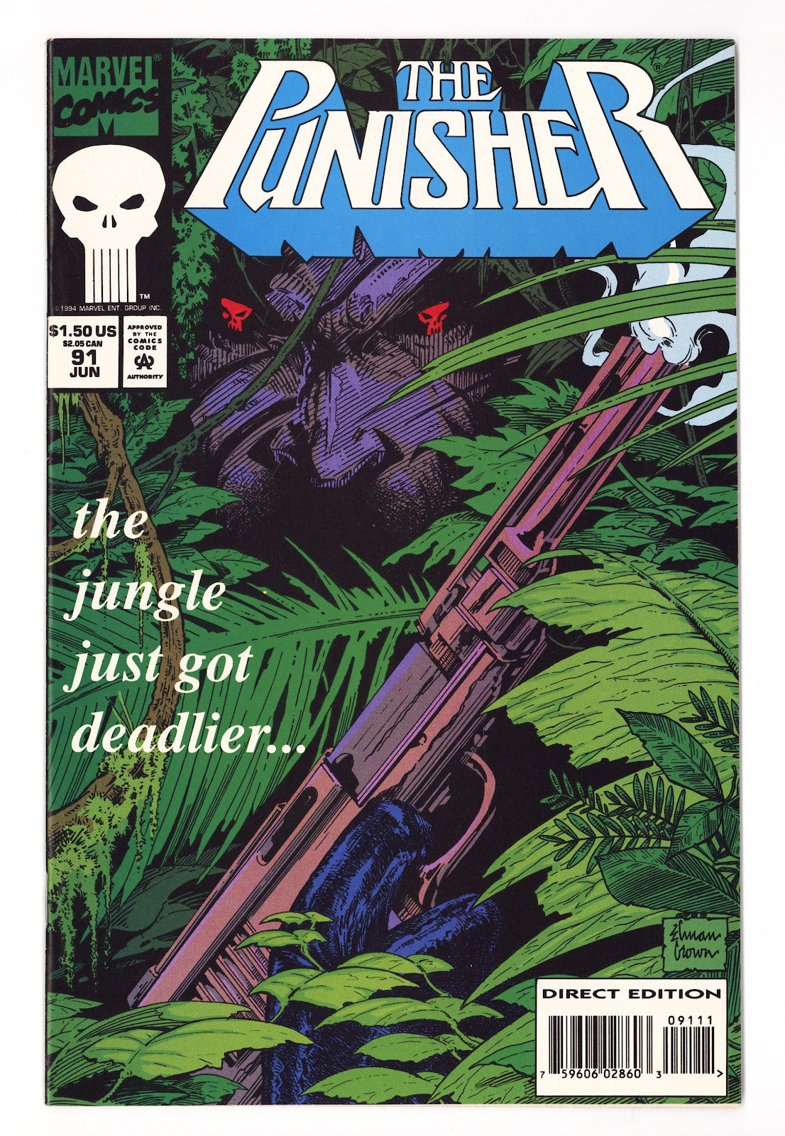 The Punisher Vol 2 90 High Grade (1994) Direct Edition 