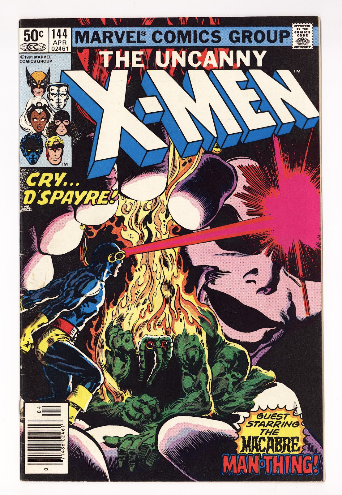 The Uncanny X-Men Vol 1 144  FN (6.0)   (1981)   Newsstand  