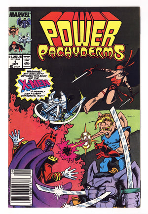 Power Pachyderms Vol 1 1  High Grade   (1989)   Newsstand