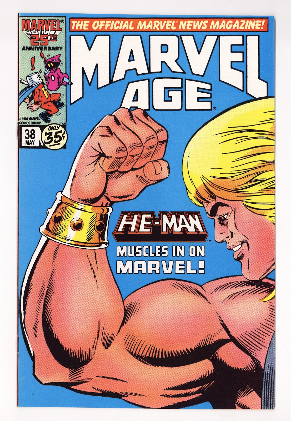 Marvel Age Vol 1 38  VF+ (8.5)   (1986)     