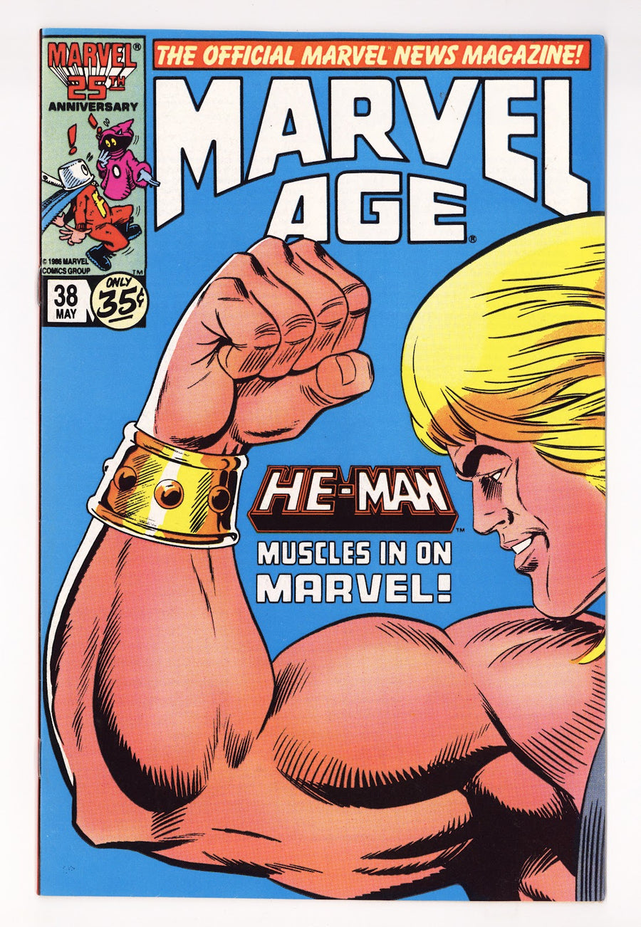 Marvel Age Vol 1 38  VF+ (8.5)   (1986)     