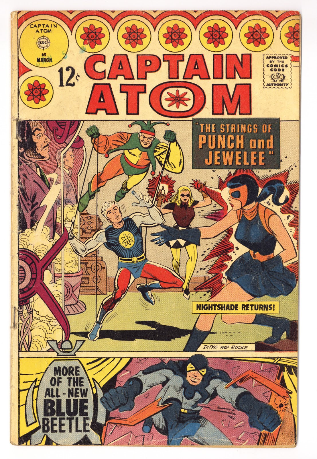 Captain Atom Vol 2 85 GD/VG (3.0) (1967) 