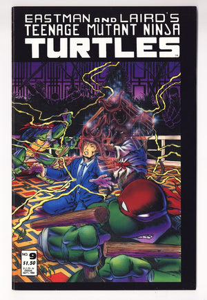 Teenage Mutant Ninja Turtles Vol 1 9  VF+ (8.5)   (1986)