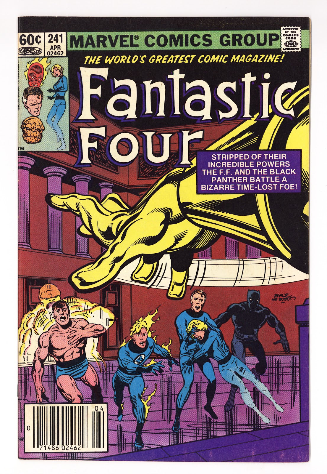 Fantastic Four Vol 1 241 Mid Grade (1982) Newsstand 