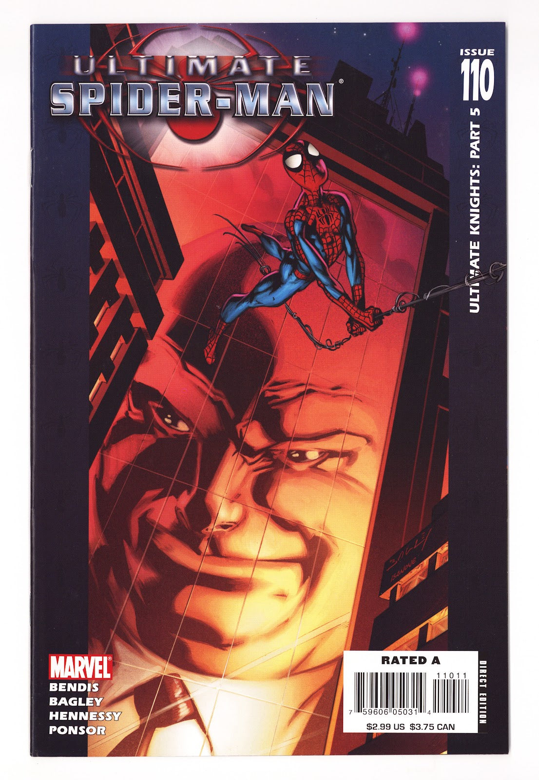 Ultimate Spider-Man Vol 1 110  High Grade   (2007)     