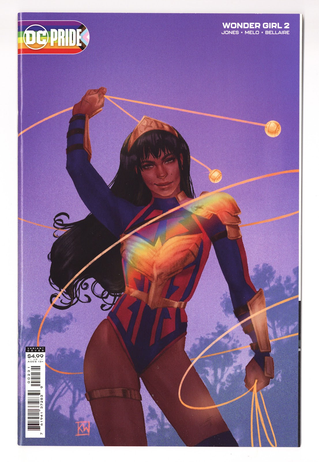 Wonder Girl Vol 2 2 High Grade (2021) Wada Variant 