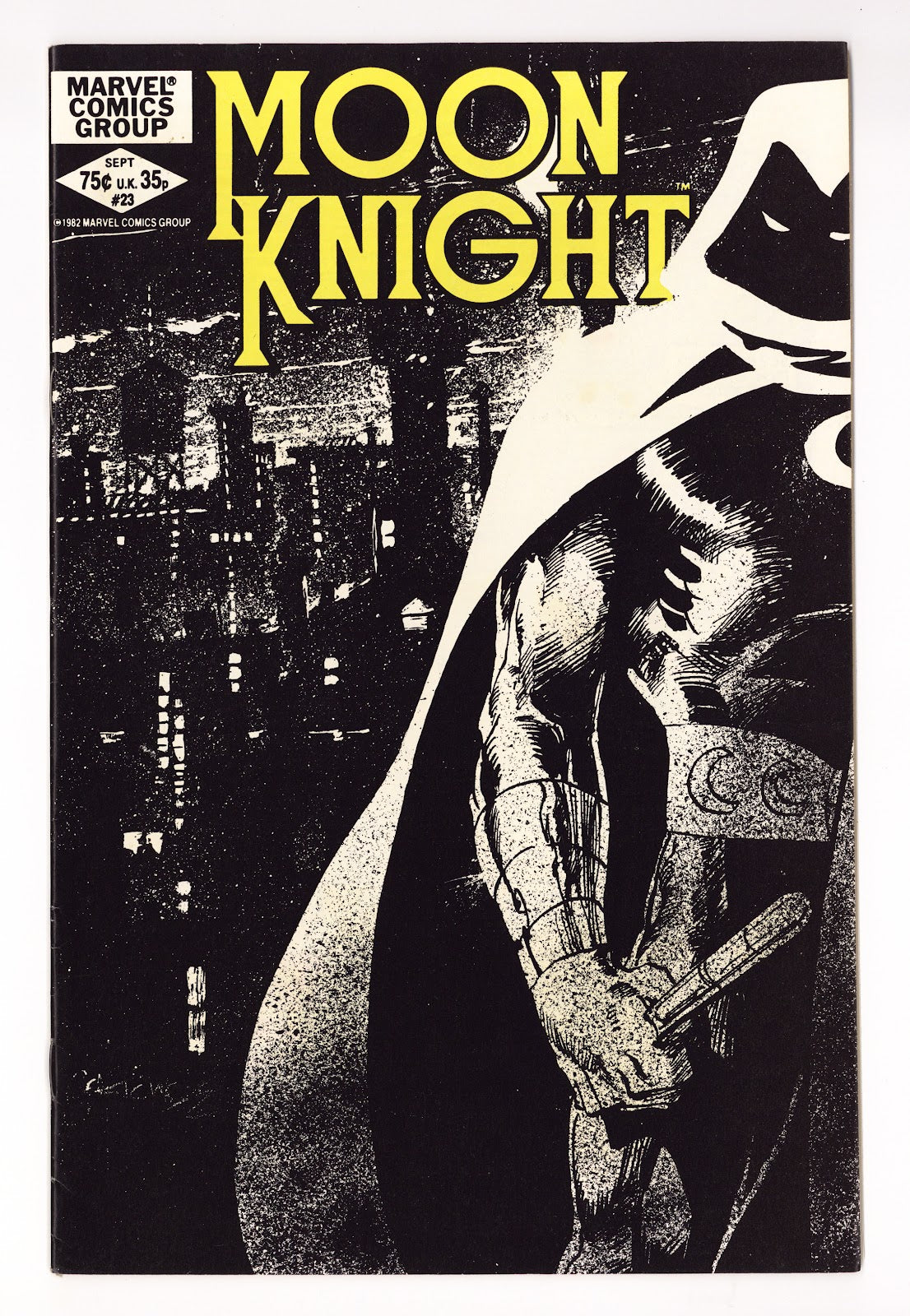 Moon Knight Vol 1 23 Mid Grade (1982) 