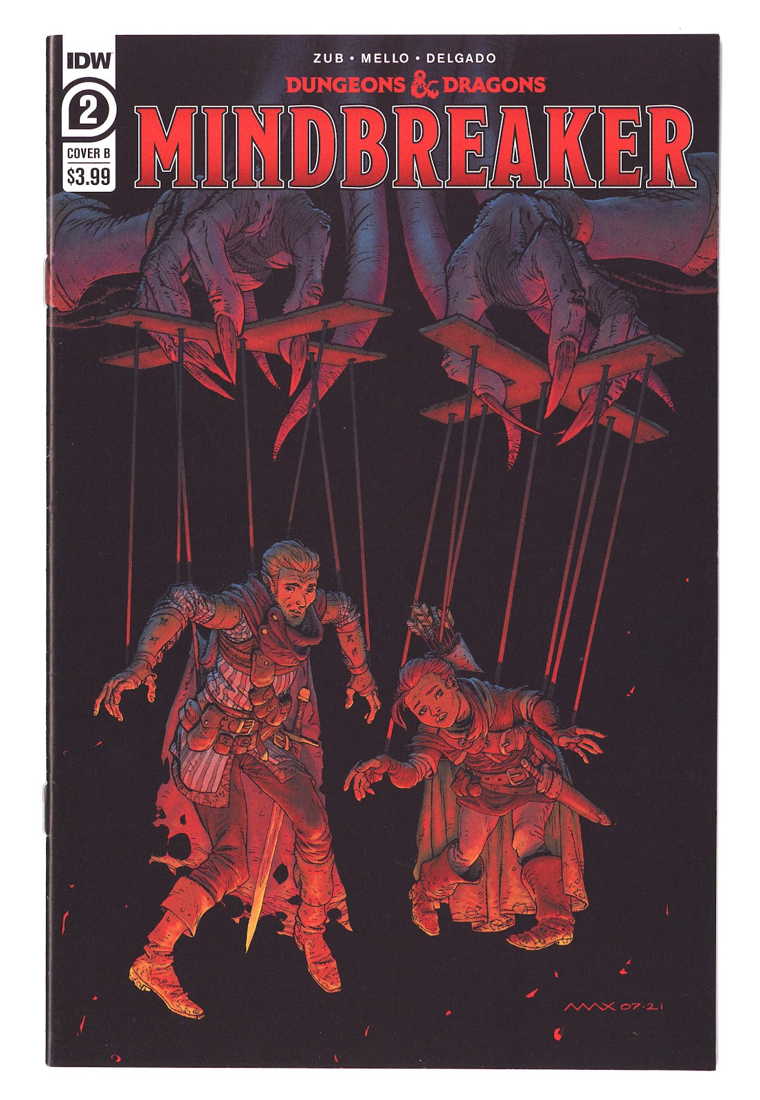 Dungeons & Dragons: Mindbreaker   2  High Grade   (2021) Davenport   Variant