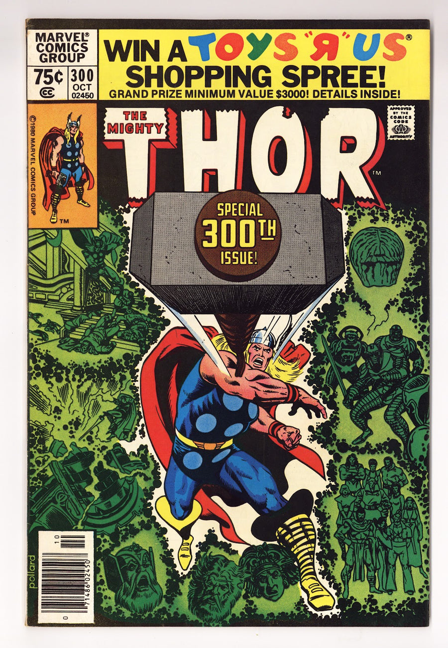 Thor Vol 1 300  Mid Grade   (1980)   Newsstand  