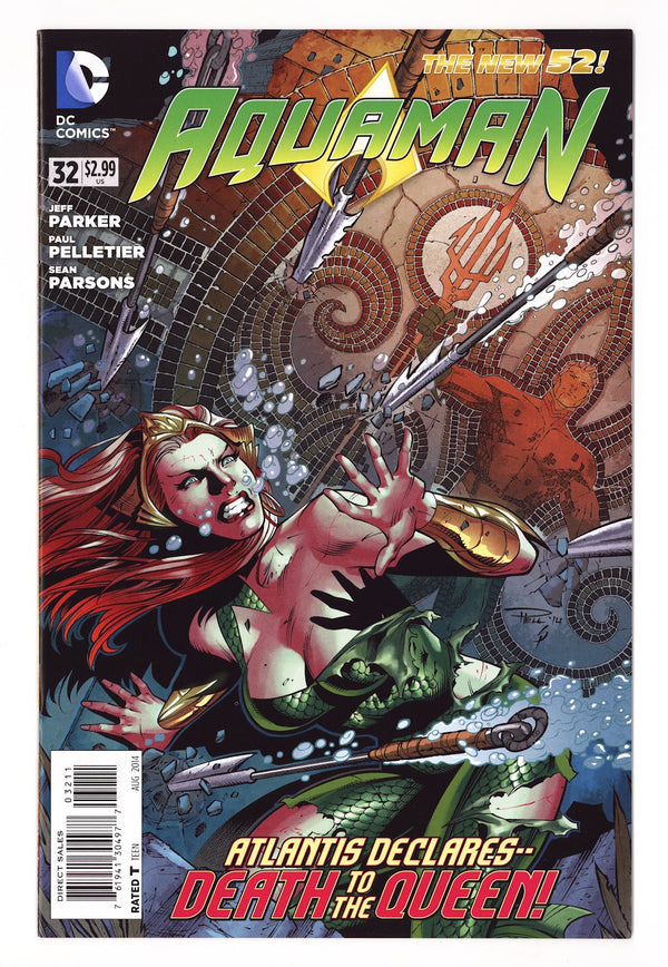 Aquaman Vol 7 32 High Grade (2014)