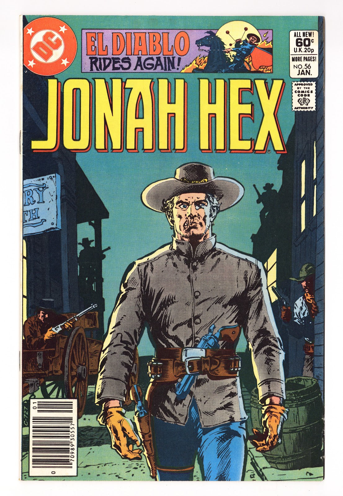 Jonah Hex Vol 1 56  Mid Grade   (1982)   Newsstand  