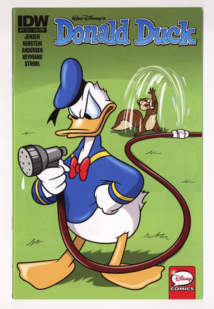 Donald Duck   7 / 374  Low Grade Strip of Back Cover Missing  (2015) Loter   Variant