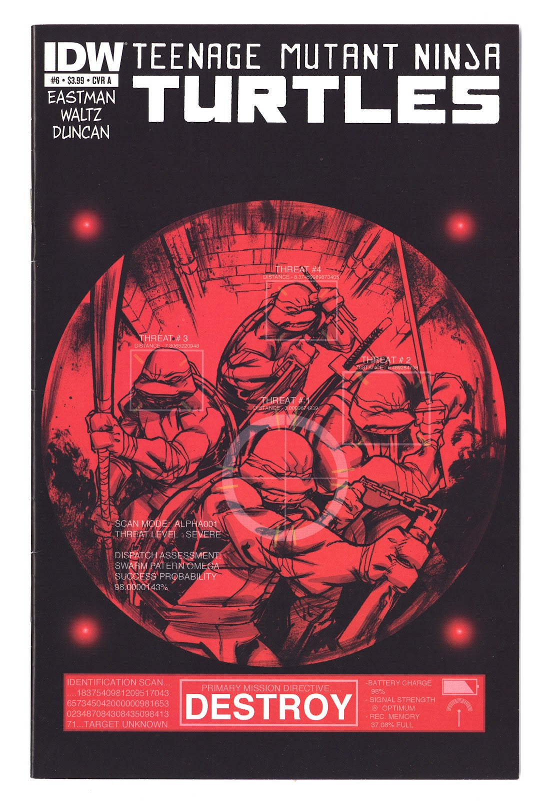 Teenage Mutant Ninja Turtles Vol 5 6 Mid Grade (2012) 