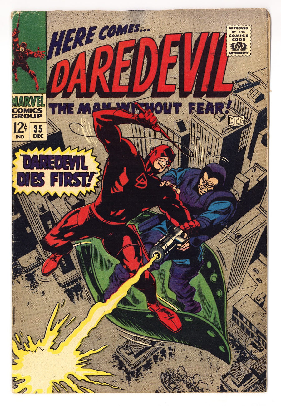 Daredevil Vol 1 35  VG/FN (5.0) Heavy Over Spray  (1967)