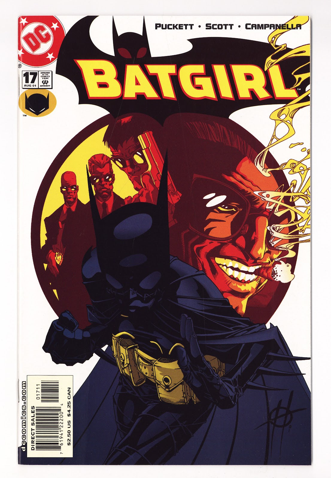 Batgirl Vol 1 17  High Grade   (2001)   Direct Sales  
