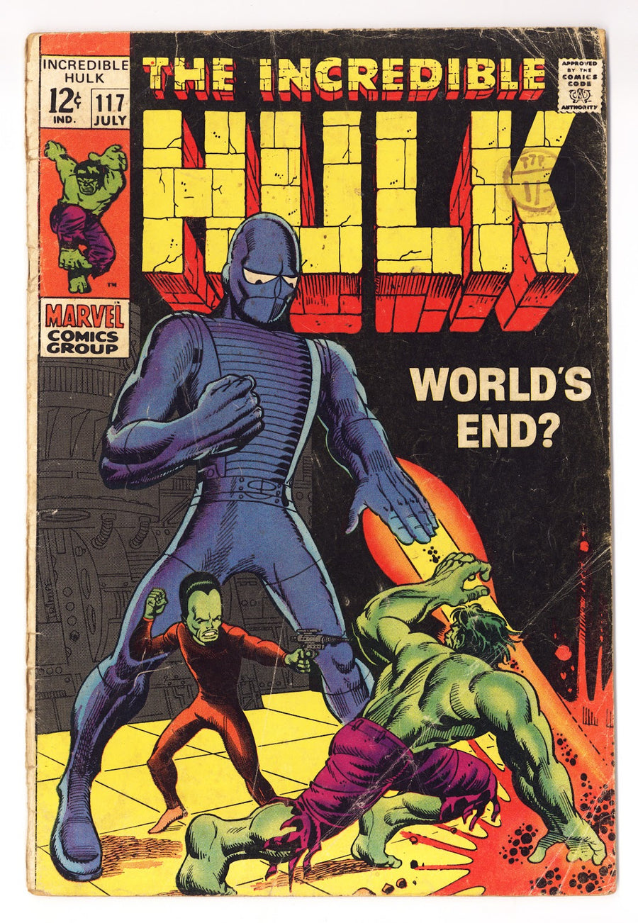 The Incredible Hulk Vol 1 117  FR (1.0)   (1969)     