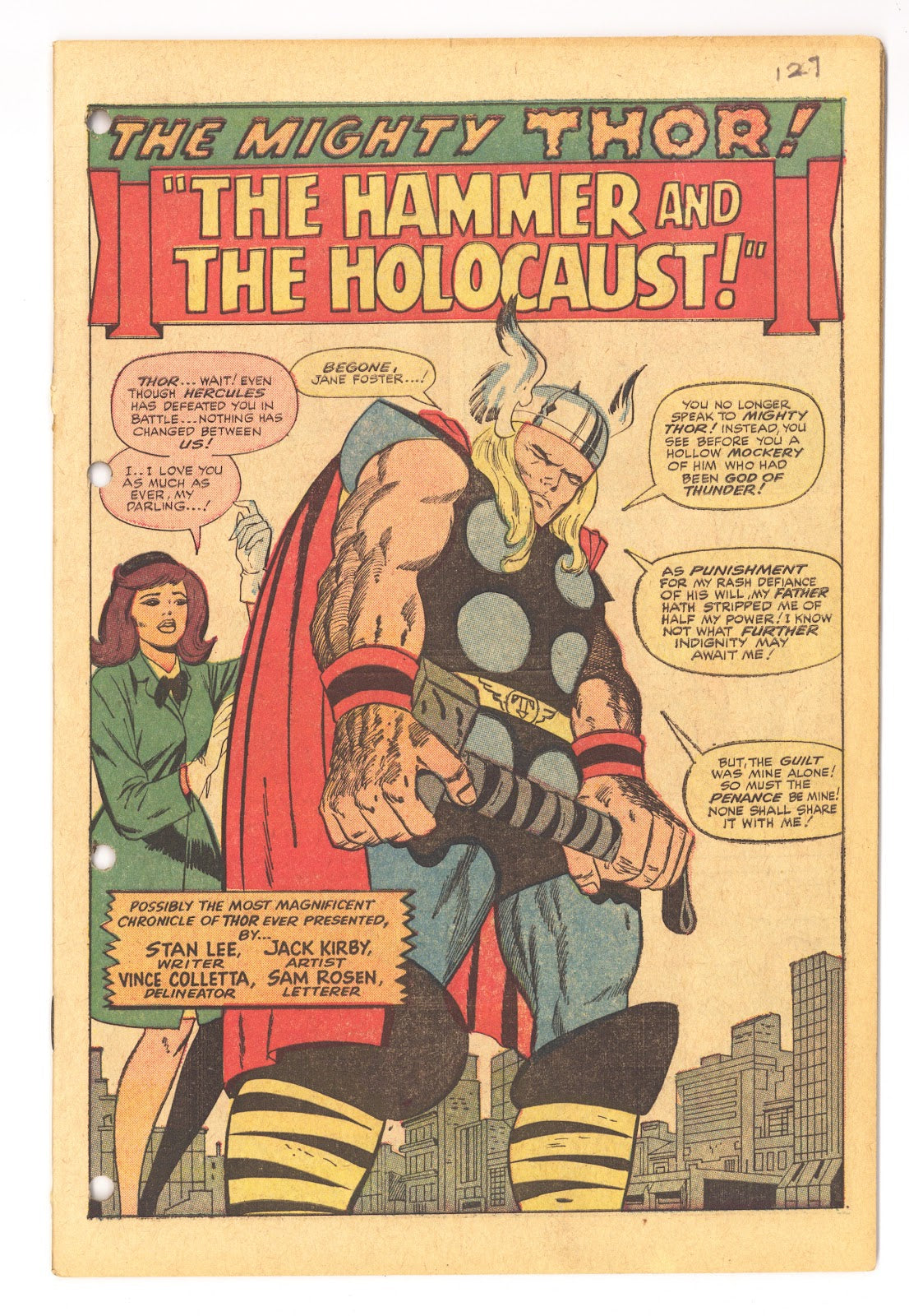 Thor Vol 1 127 Coverless (1966) 