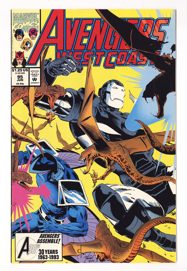 Avengers West Coast Vol 2 95 High Grade (1993) Direct
