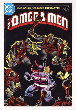 The Omega Men Vol 1 22  High Grade   (1985)