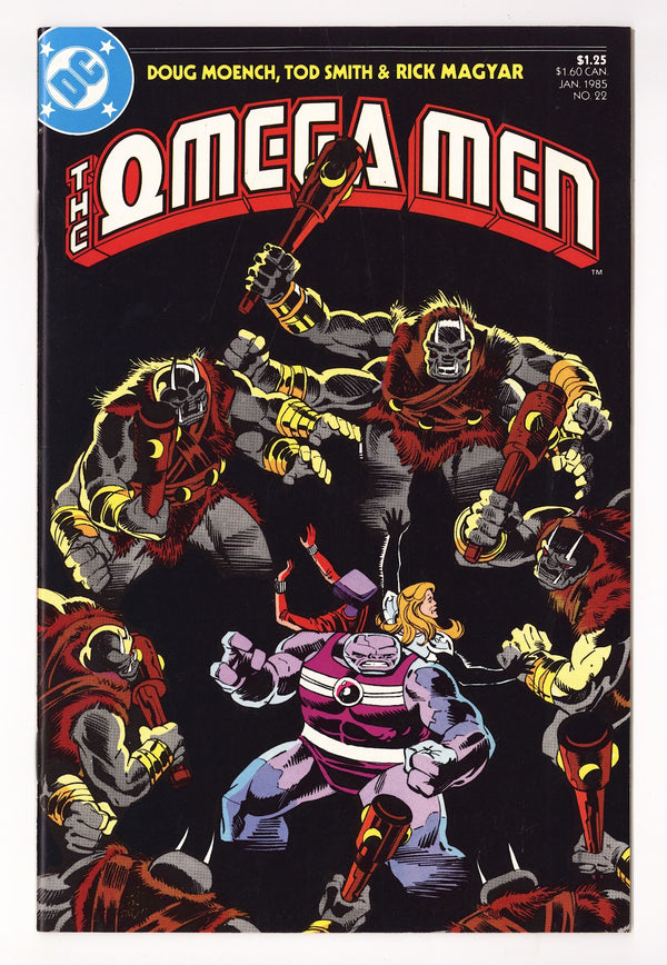 The Omega Men Vol 1 22 High Grade (1985)