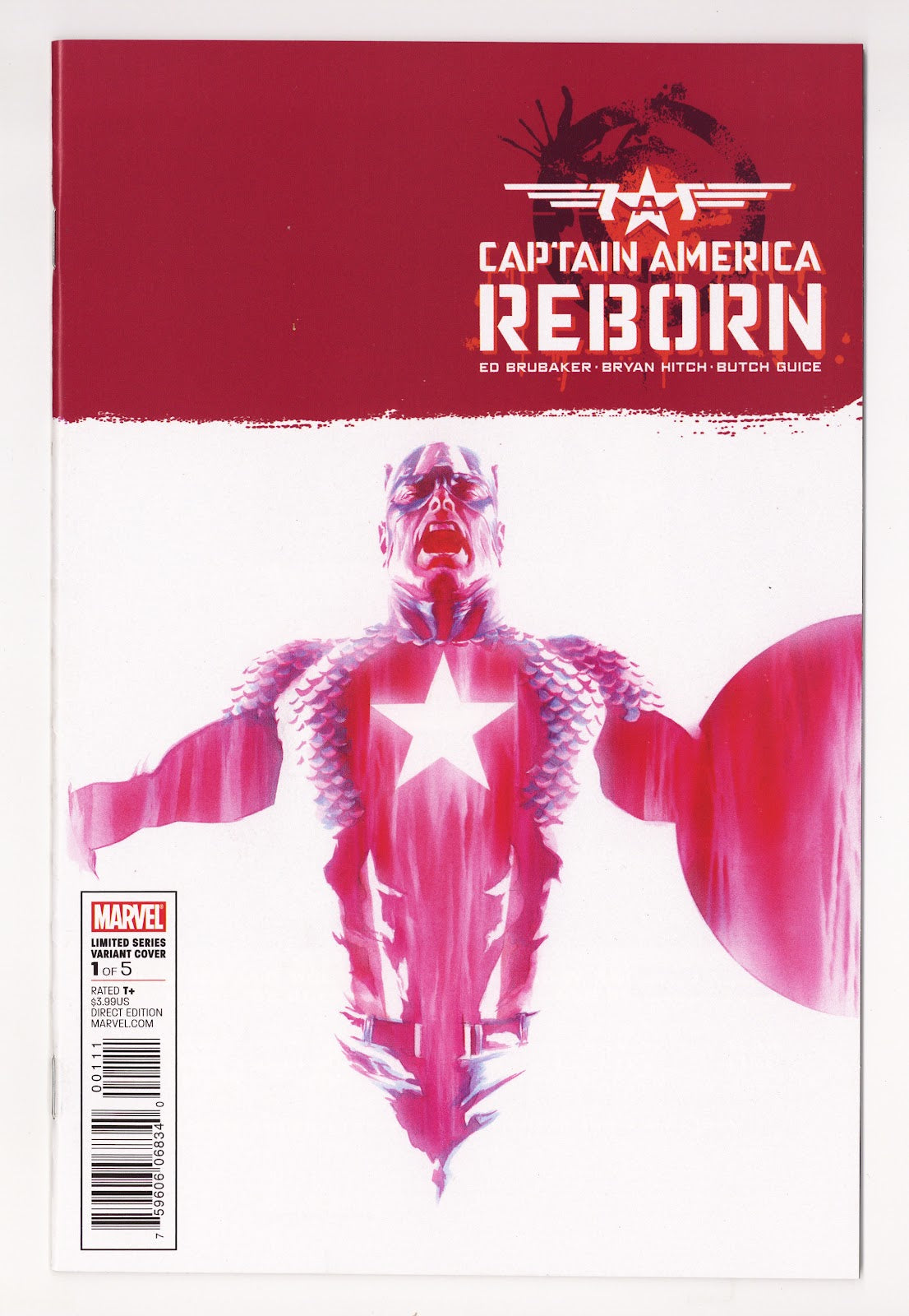 Captain America: Reborn 1 High Grade (2009) Ross Variant 
