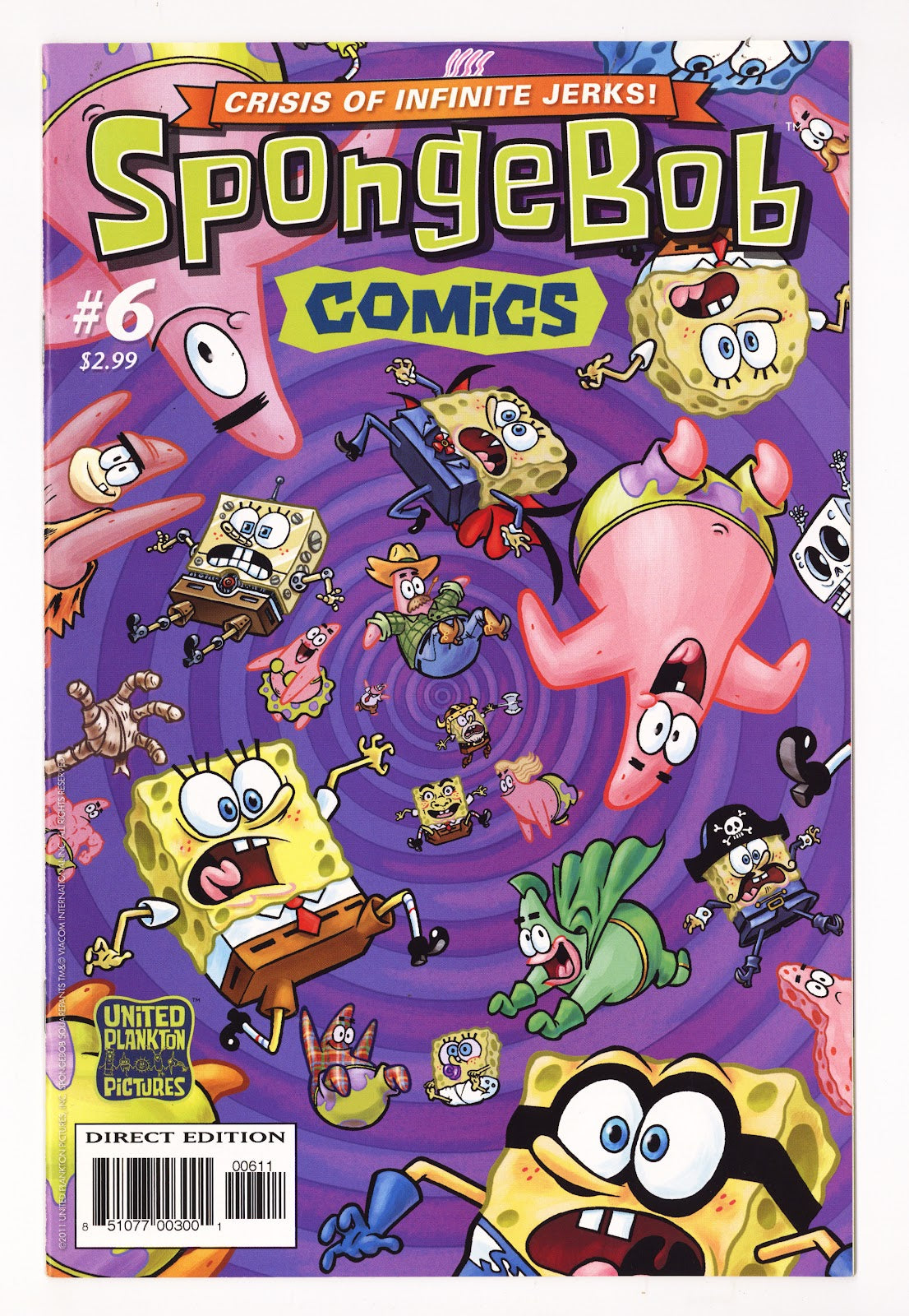 SpongeBob Comics   6  VF/NM (9.0)   (2011)     