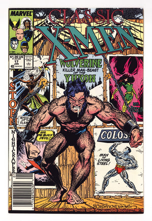 Classic X-Men 17 High Grade (1988) Newsstand