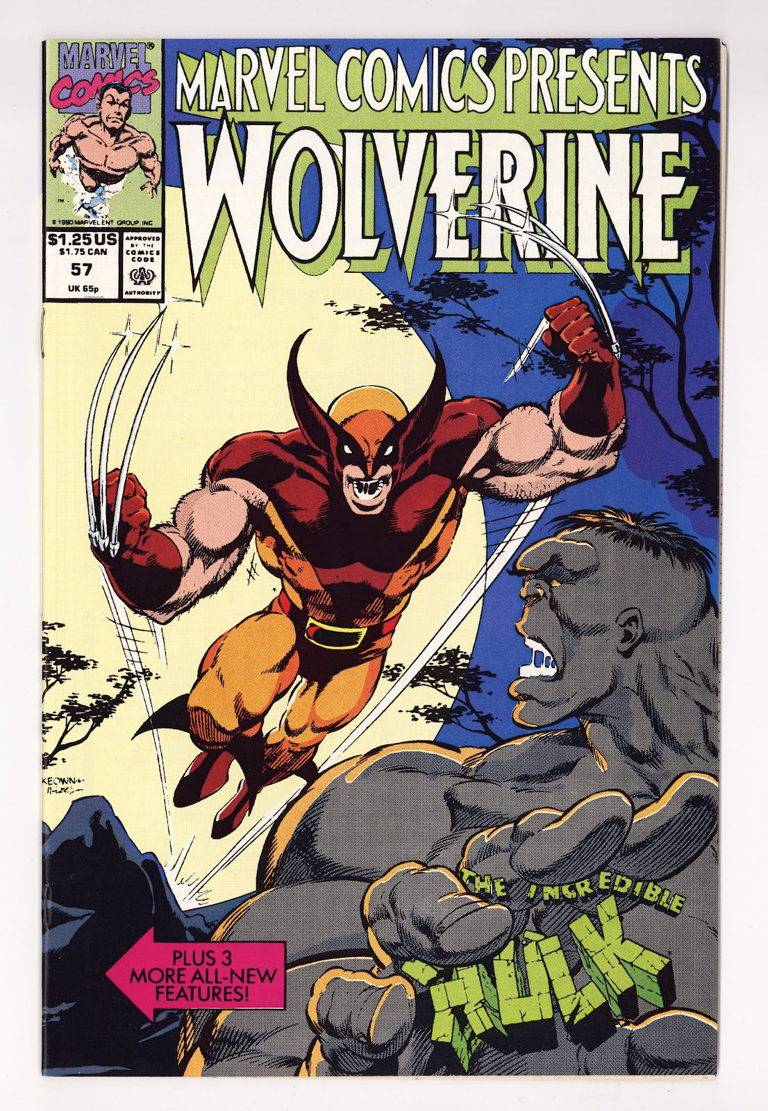 Marvel Comics Presents Vol 1 57 High Grade (1990) 