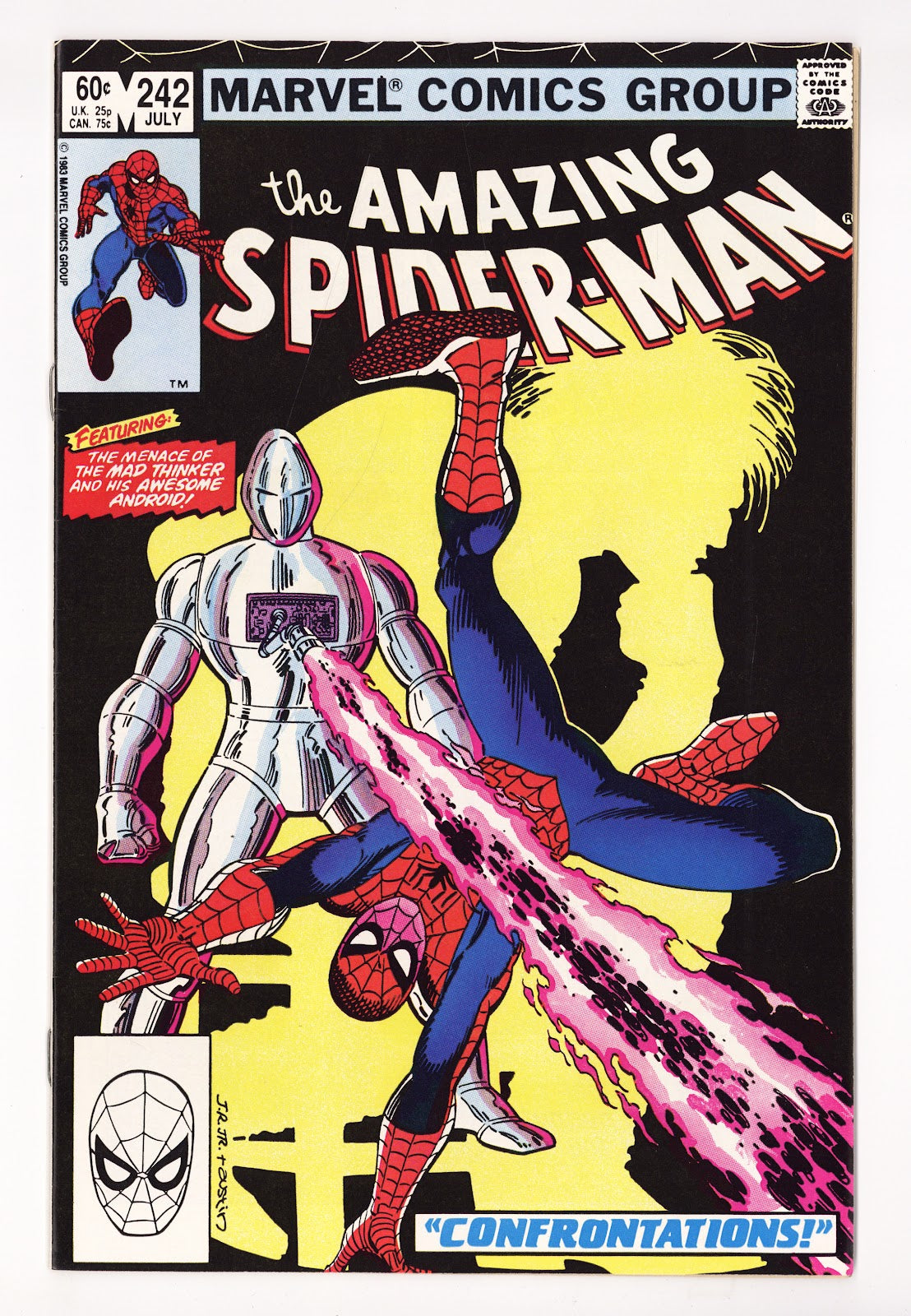 The Amazing Spider-Man Vol 1 242 VF- (7.5) (1983)  