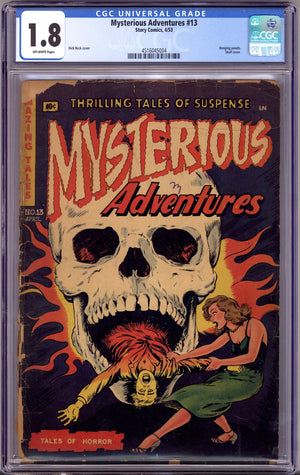 Mysterious Adventures   13 CGC 1.8 (GD-)   (1953)