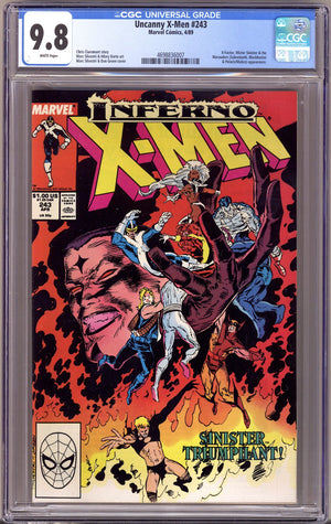 The Uncanny X-Men Vol 1 243 CGC 9.8 (NM/M)   (1989)