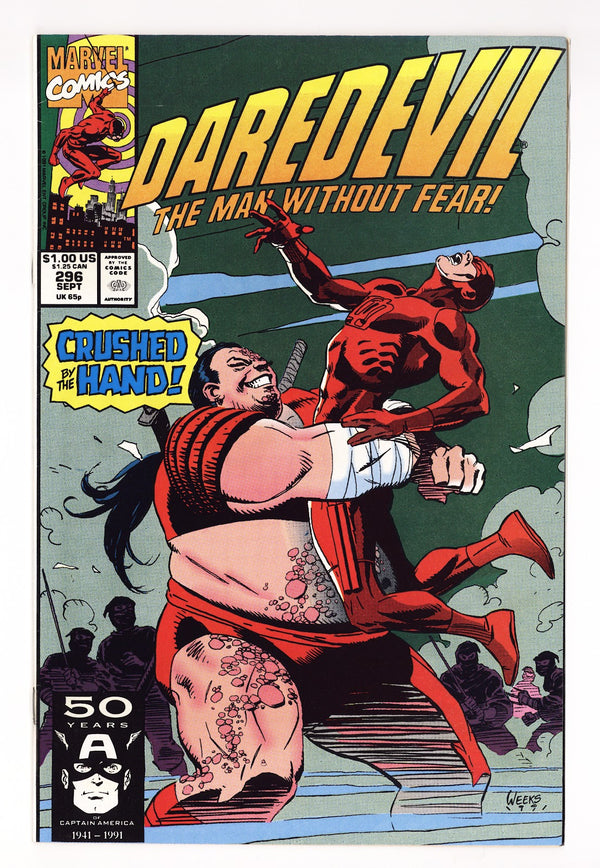 Daredevil Vol 1 296  Mid Grade   (1991)