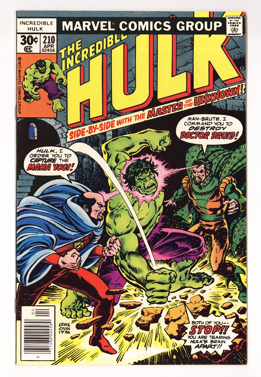 The Incredible Hulk Vol 1 210  Mid Grade   (1977)     