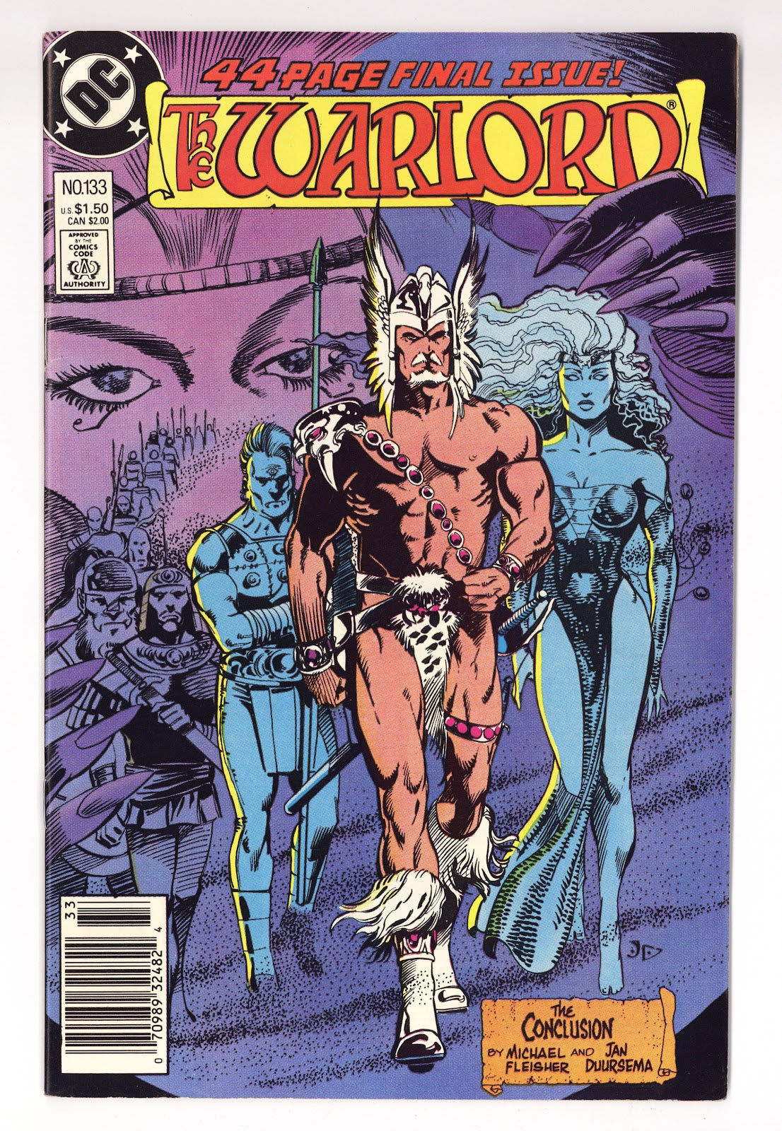 Warlord Vol 1 133  Mid Grade   (1988)   Newsstand  