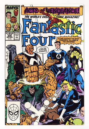 Fantastic Four Vol 1 338 Mid Grade (1990) Direct