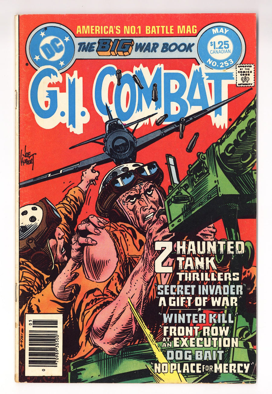 G.I. Combat Vol 1 253  Low Grade   (1983)   Canadian Price Variant