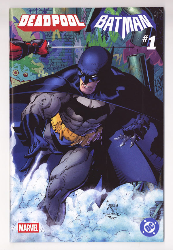 Marvel / DC: Deadpool / Batman 1 High Grade (2025) Capullo Wraparound Variant