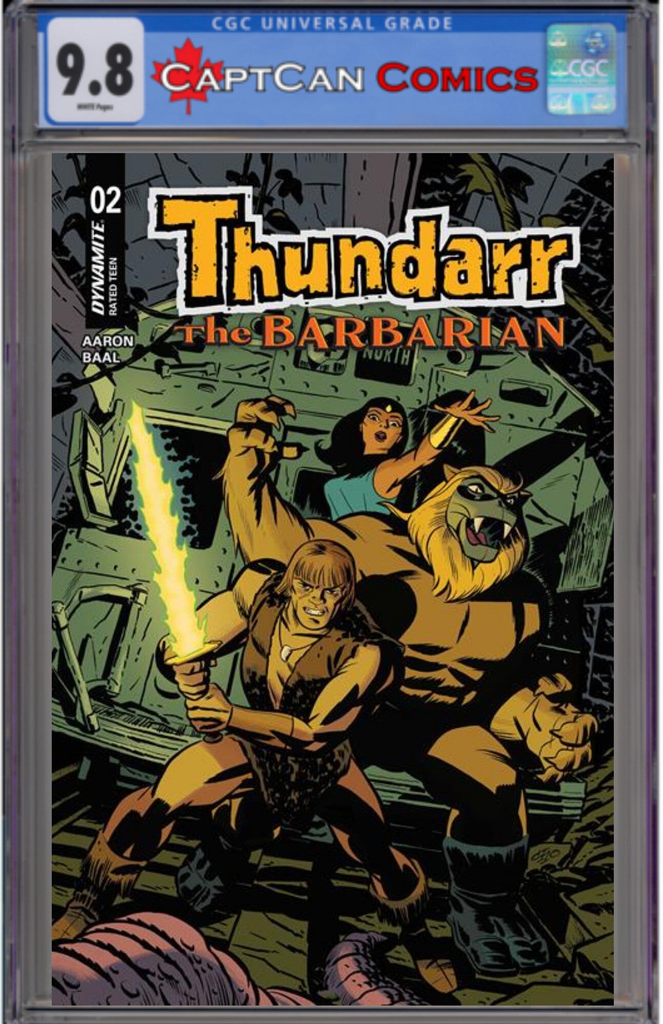 THUNDARR THE BARBARIAN #2 CVR A MICHAEL CHO