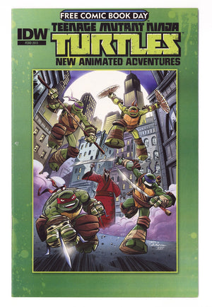 Teenage Mutant Ninja Turtles New Animated Adventures Free Comic Book Day [nn] Mid Grade Stamped (2013)