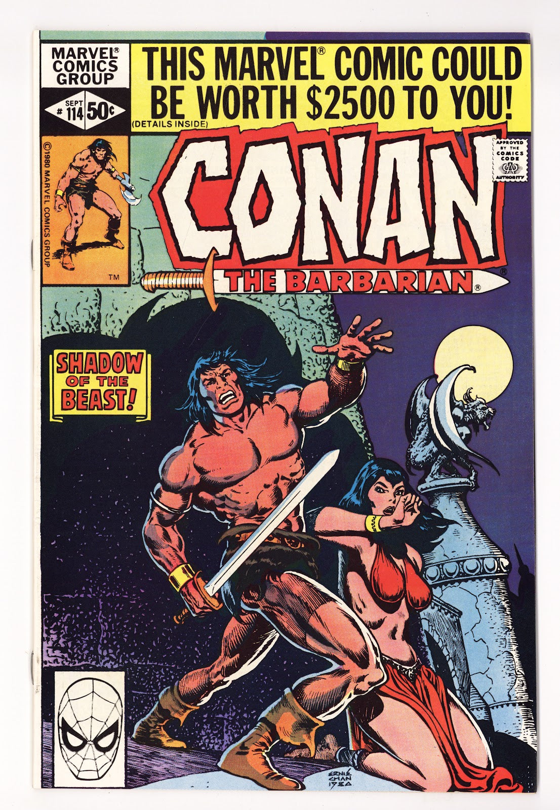 Conan the Barbarian Vol 1 114 High Grade (1980) 
