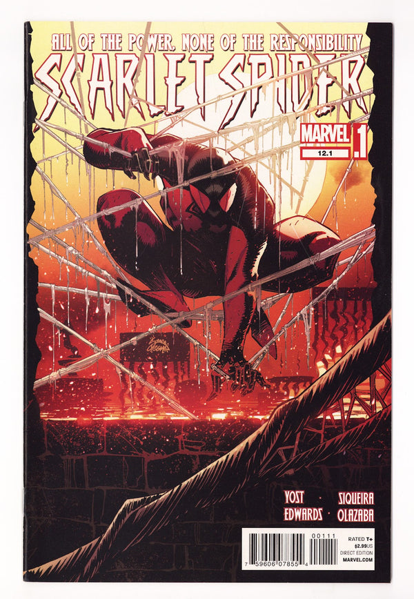 Scarlet Spider Vol 2 12.1  High Grade   (2013)