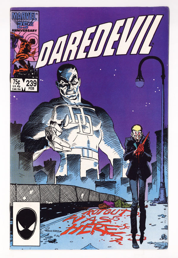 Daredevil Vol 1 239  Mid Grade   (1987)