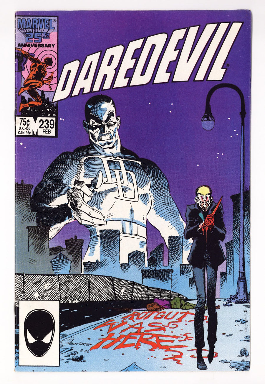Daredevil Vol 1 239  Mid Grade   (1987)